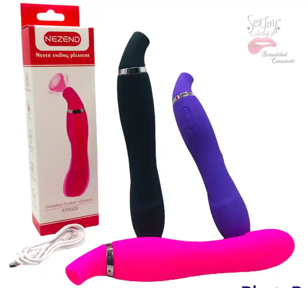 Vibrador Y Succionador Leboom, Vibrador Vaginal Y Succionador, Silicona