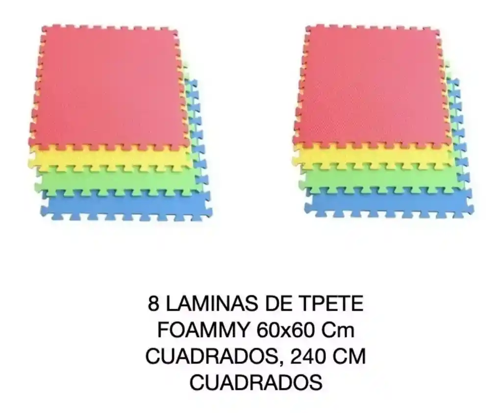 Tapete Foamy Grande 60 X 60