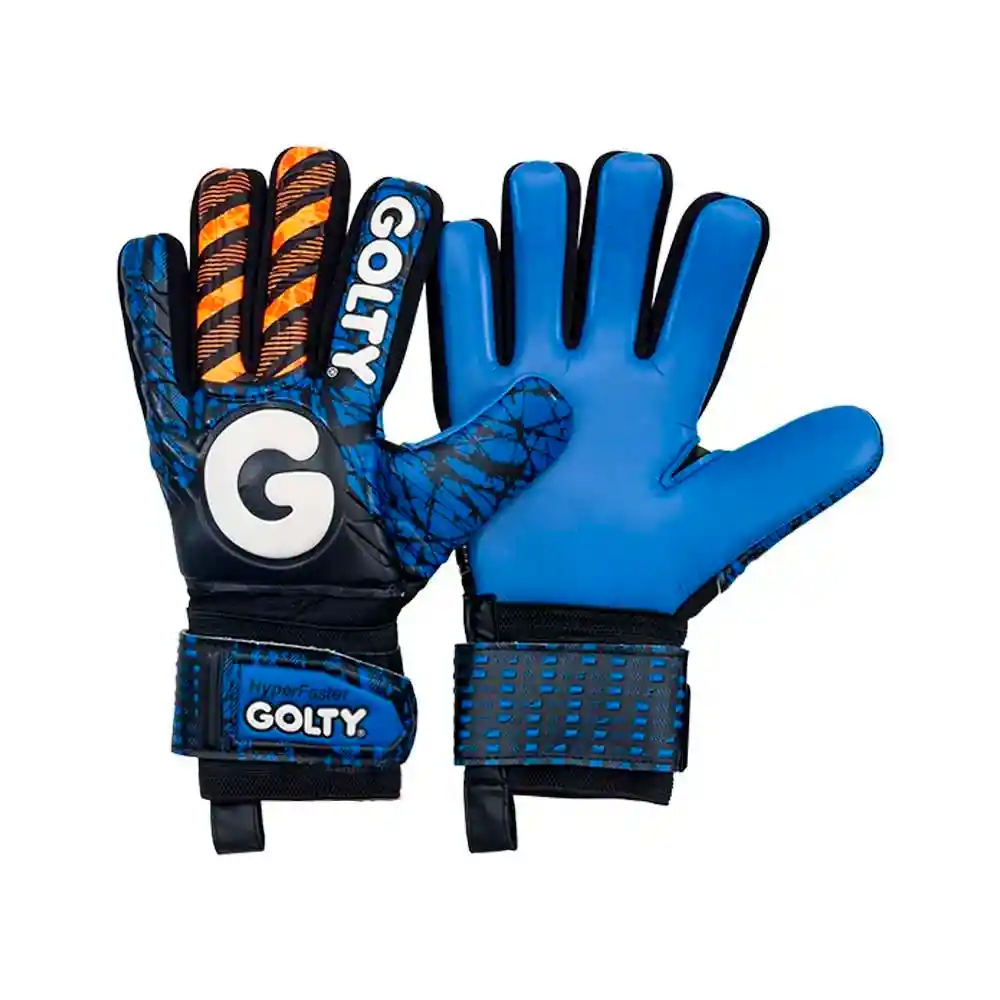 Guante Competencia Golty Hyperfaster Azul Talla 8