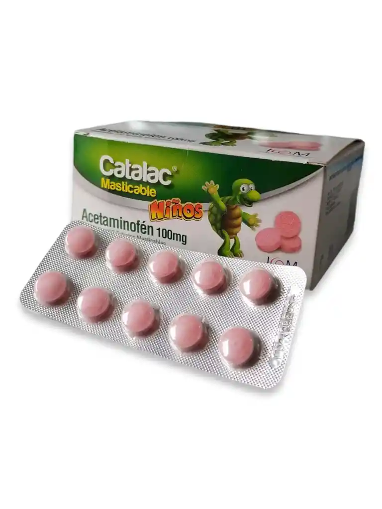 Catalac 100 Mg 100 Tbs Masticables Ic Mq