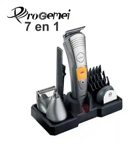 Maquina Afeitadora Eléctrica 7 En 1 Gm-580 Todo En 1