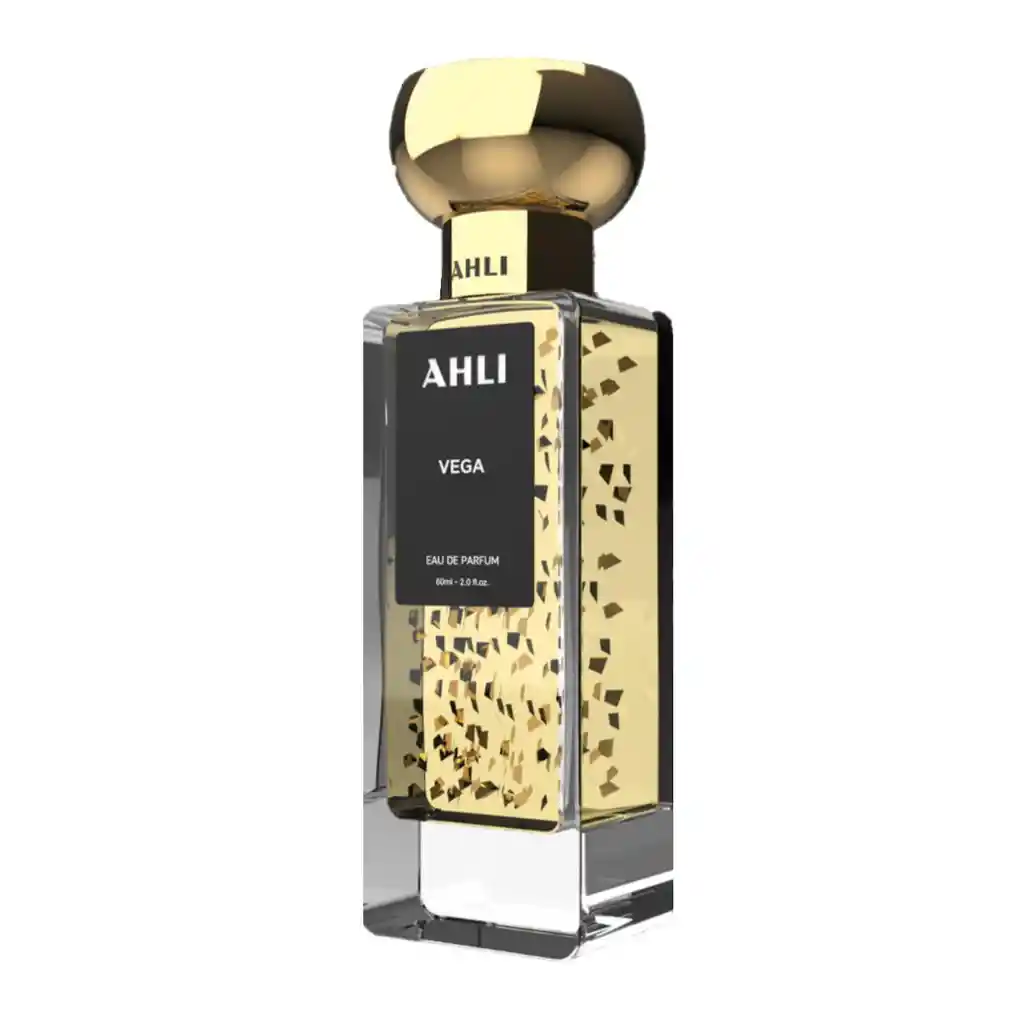 Loción Perfume Ahli Vega Gold 60ml Edp Unisex Escarcha De Oro Original Garantizada