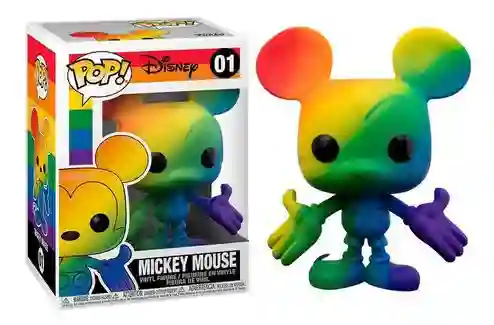 Funko Pop Mickey Mouse (arcoiris) Pride Disney Original