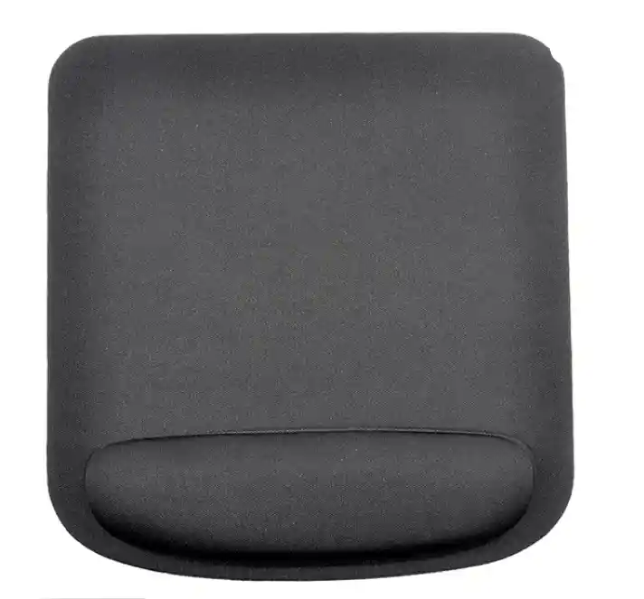 Jaltech Mouse Pad Almohadilla De Espuma Apoya Muñeca Negro