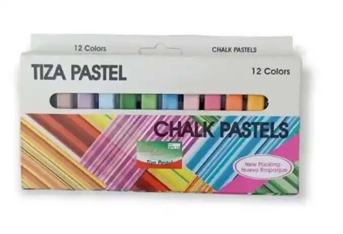 Tiza Chalk Pastel Caja X12 Unds