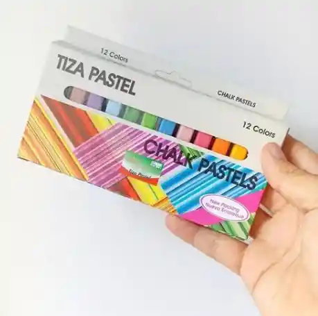 Tiza Chalk Pastel Caja X12 Unds