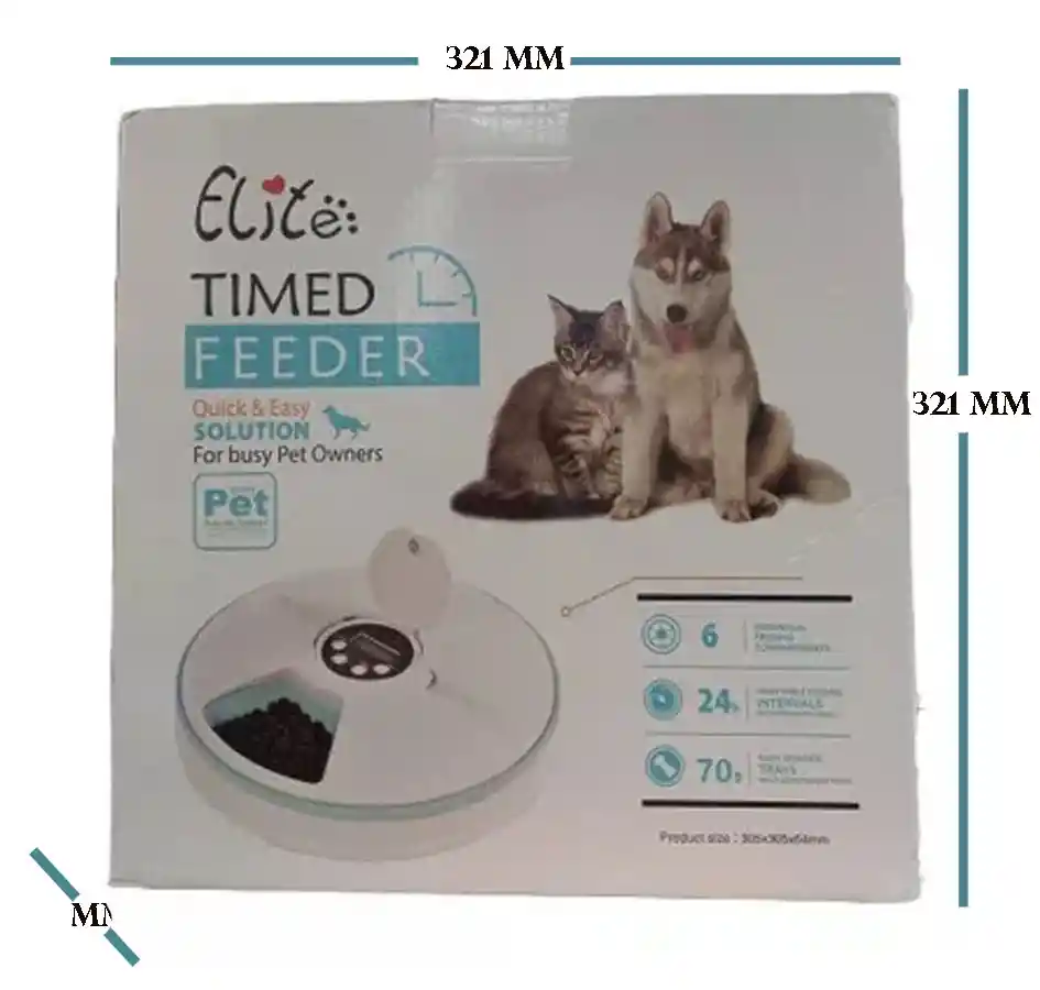 Comedero Para Gato O Perro Inteligente Automatic Cat Feeder