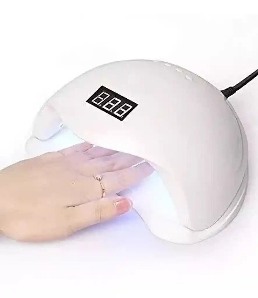 Lampara Uv-led Uñas Sun 5gel Profesional Secado Rapido 48w