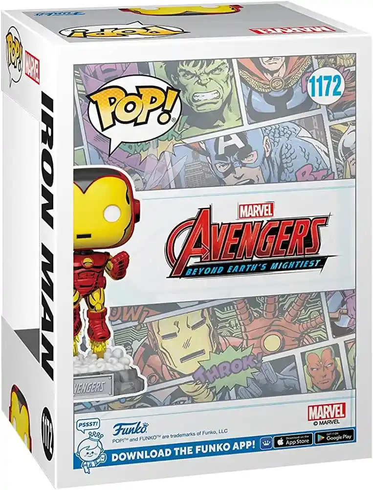 Funko Pop Original Marvel Avengers Iro Man 1172