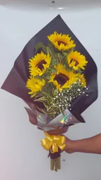 Buquet Alargado Girasoles