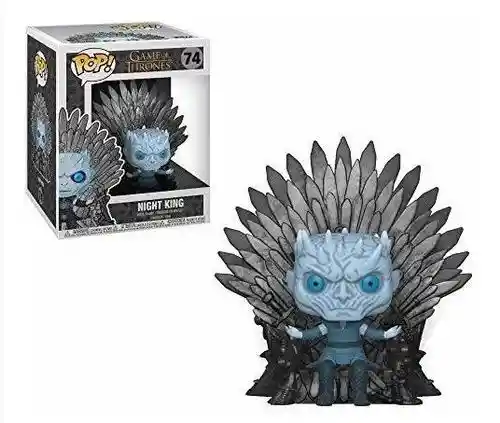 Funko Pop! Deluxe: Game Of Thrones - Night King Sentado.