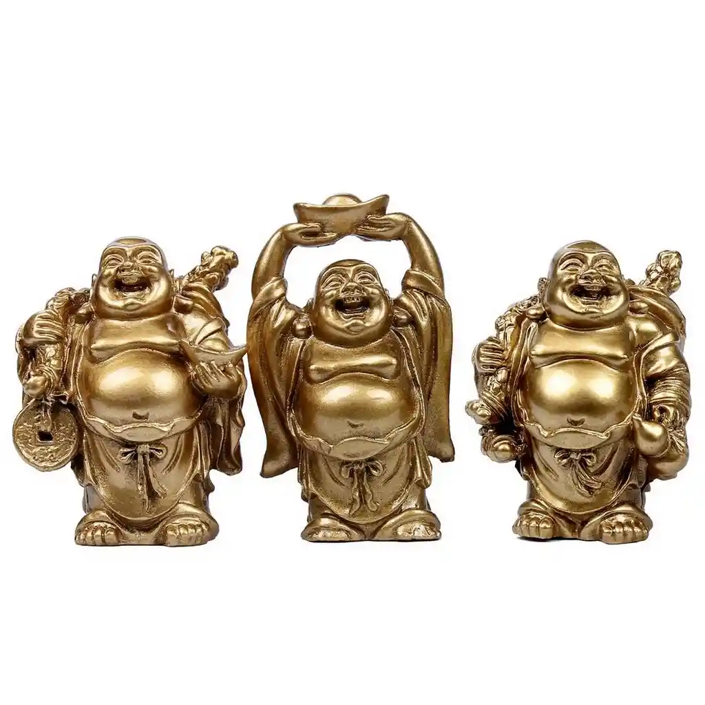 Buda Sonriente 6 Unidades Feng Shui Dayoshop