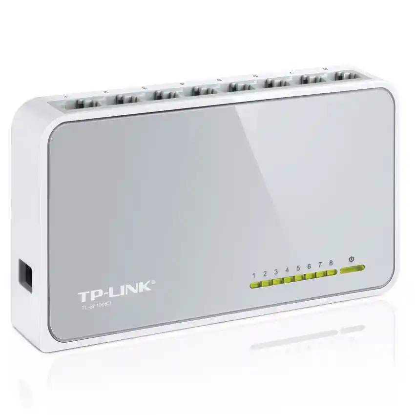 Switch De Escritorio 8 Puertos 10/100, Tp-link Tl-sf1008d