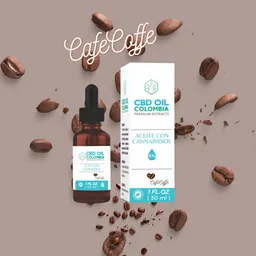 Aceite Cbd Cafe Cofee 30ml Super Antioxidante-ingredientes Naturales