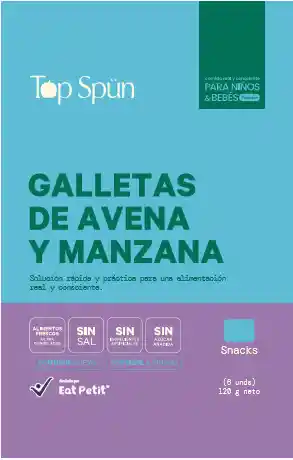 Galletas De Avena Y Manzana