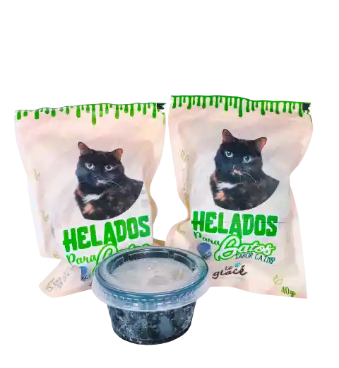  Le Glacé Helado Gato Sabor Catnip 