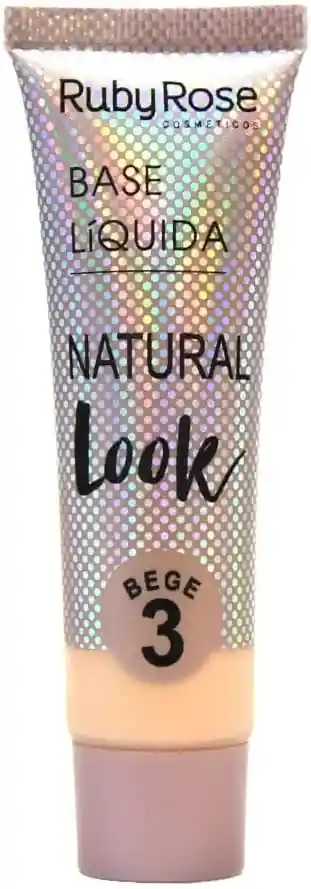 Base Liquida Natural Look Beige 3