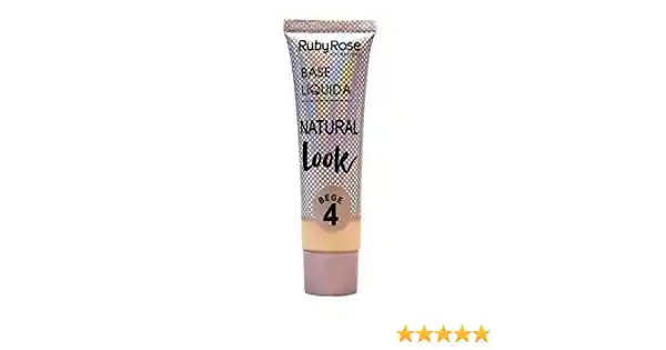 Base Liquida Natural Look Beige 4