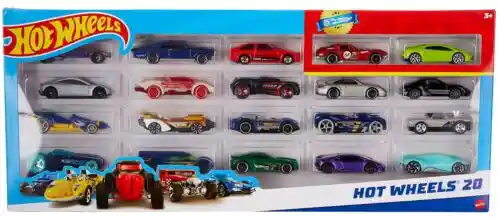 Hot Wheels Set De 20 Unidades