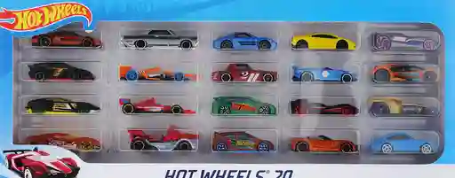 Hot Wheels Set De 20 Unidades