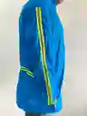 Chaqueta Rompevientos Reflectiva Moto Bicicleta Liviana Talla L Azul