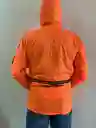 Chaqueta Rompevientos Reflectiva Moto Bicicleta Liviana Talla Xl Naranja