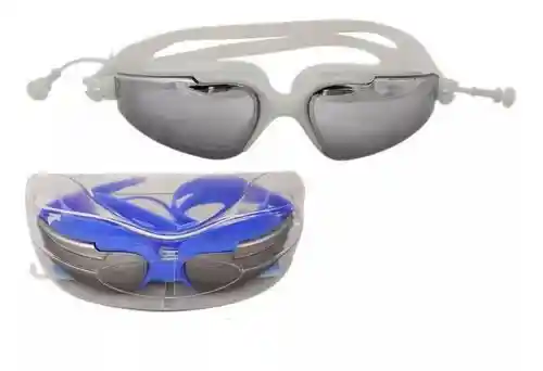 Gafas Natación + Tapa Oídos + Estuche Piscina Wonder Sport