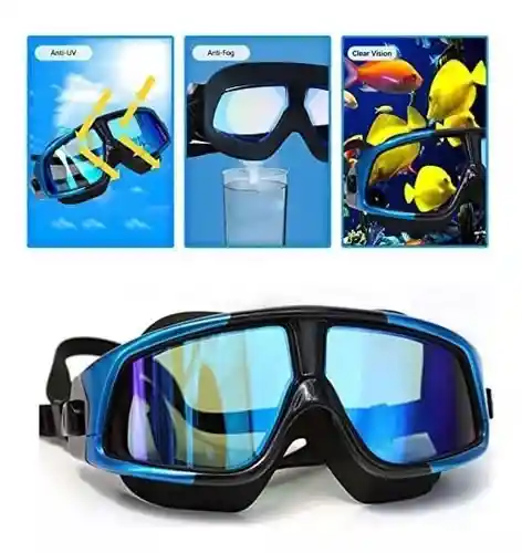 Gafas Natación + Tapa Oídos + Estuche Piscina Wonder Sport