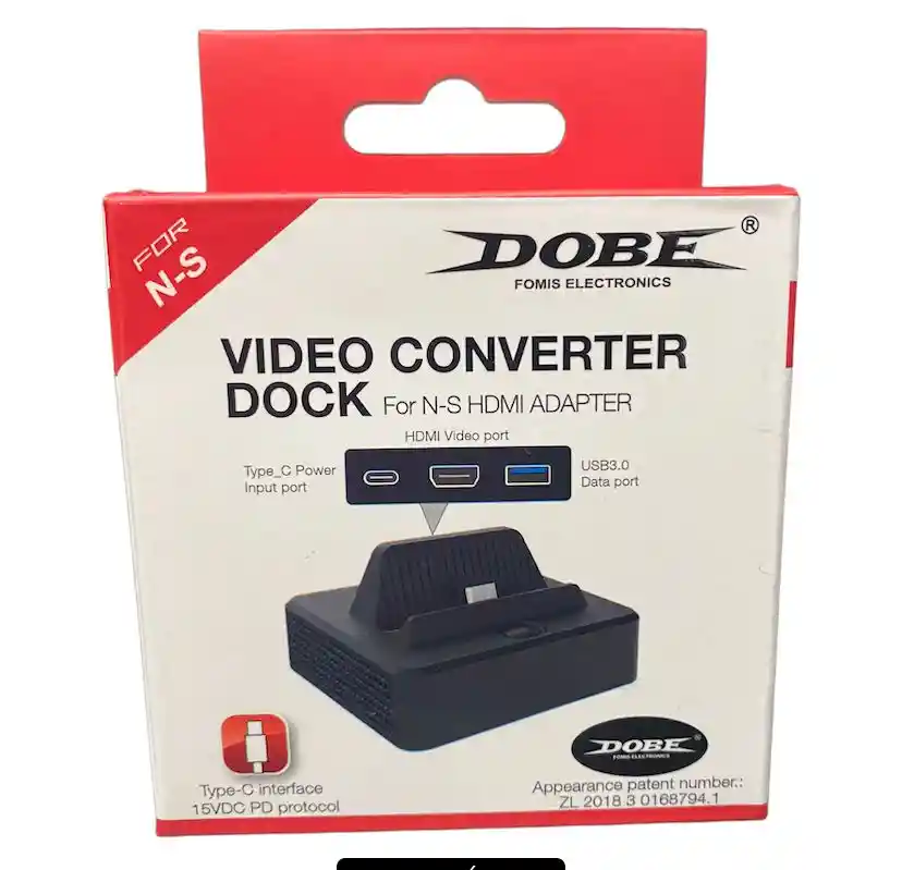 Dock Video Convertidor Para Nintendo Switch Nuevo