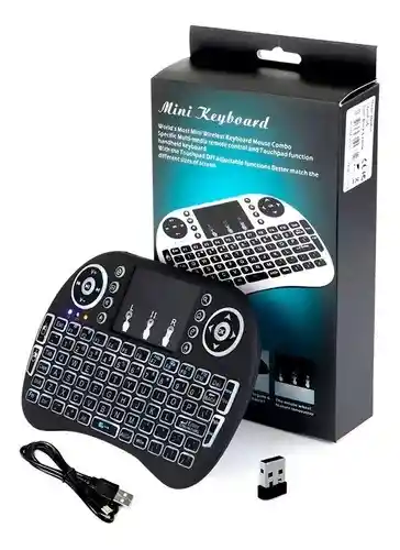 Mini Teclado Inalámbrico Control Smart Tv*mini Keyboard**