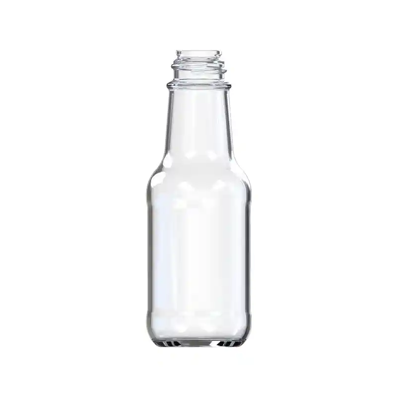 Envase En Vidrio Tipo Salsa 90 Ml Con Tapa Metálica