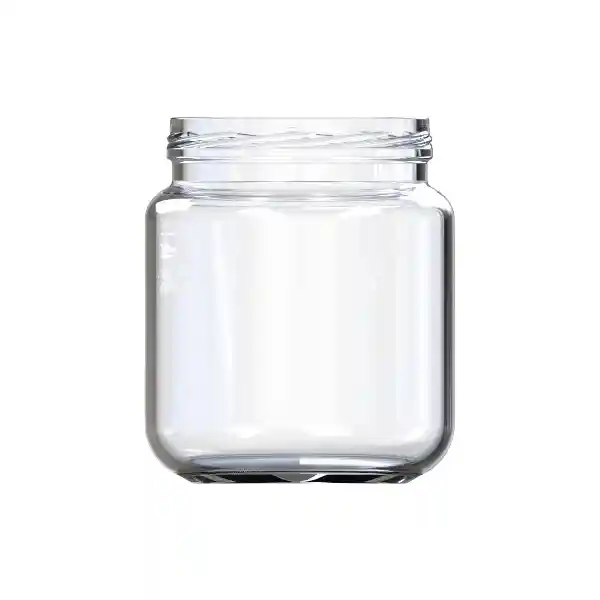 Envase Compota En Vidrio 130 Ml Con Tapa Metálica