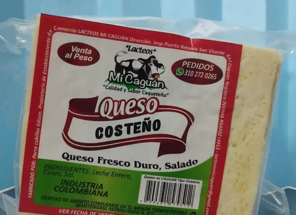 Queso Costeño Caguan