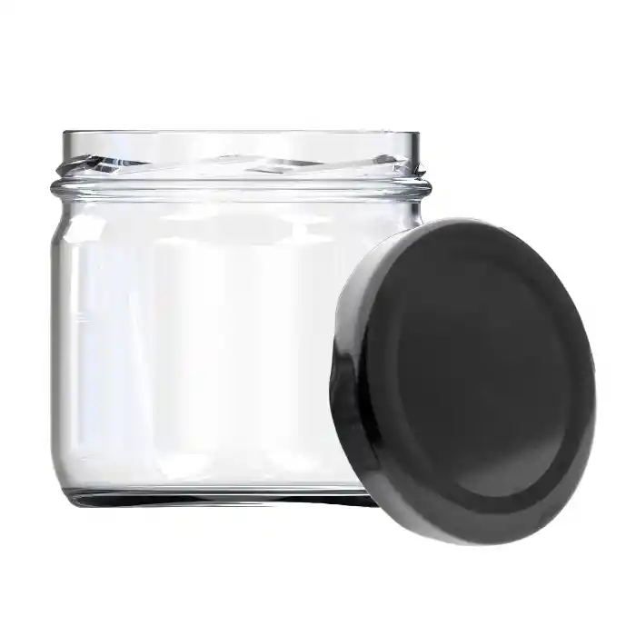Envase En Vidrio Conserva 450 Ml Con Tapa Metálica