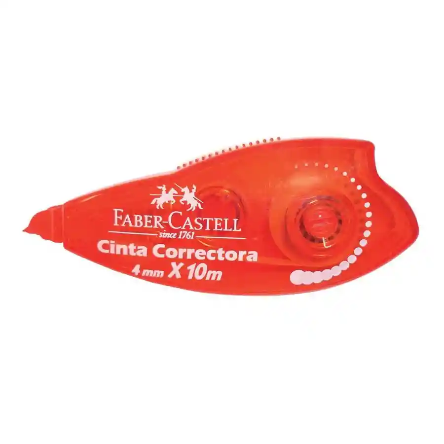 Cinta Correctora Faber Castell 4mm X 10 Mts