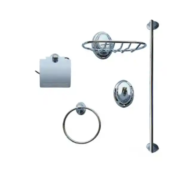 Accesorios Para Baño 5 Piezas Colomba Taumm