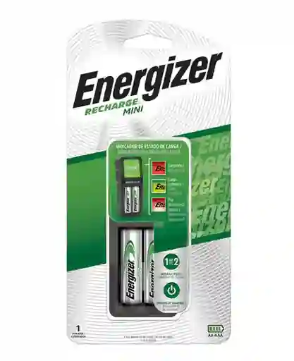 Cargador De Pilas Mini Con Batería Aa Recargable Energizer