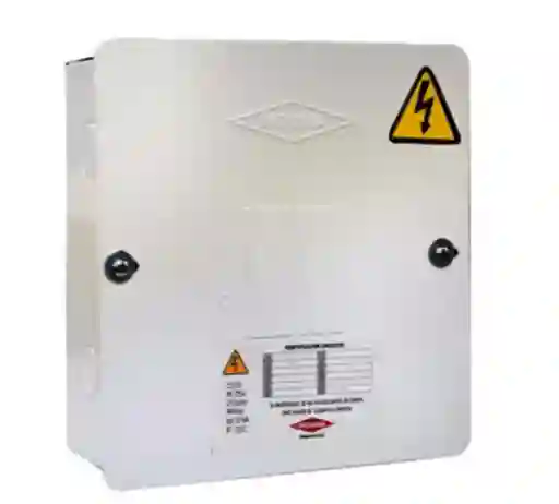 Caja De Breaker Metálica 2 Circuitos Certificada Induma