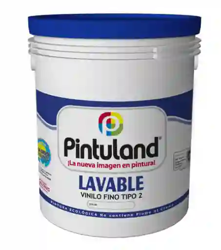 Vinilo Lavable T2 Blanco Pintuland X Balde 2.5