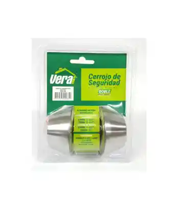 Cerrojo De Seguridad Doble Acero Inoxidable Vera