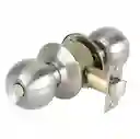 Chapas De Baño Pomo Metálico Inox Nuovo Vera