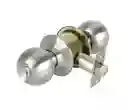 Chapas De Alcoba Pomo Metálico Inox Nuovo Vera