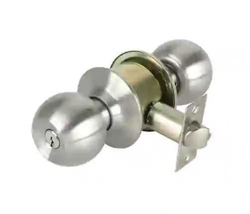Chapas De Alcoba Pomo Metálico Inox Nuovo Vera