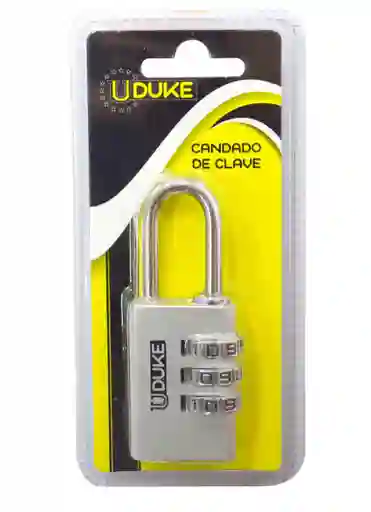 Candado Clave 20mm 3 Dígitos Uduke