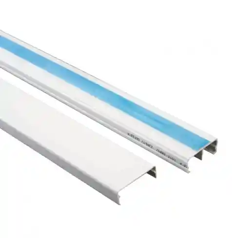Canaleta Para Cables Dividida 32x12x2m Con Adhesivo Dexson
