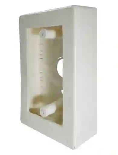 Caja De Derivación Rectangular Para Canaleta 2x4 Rg