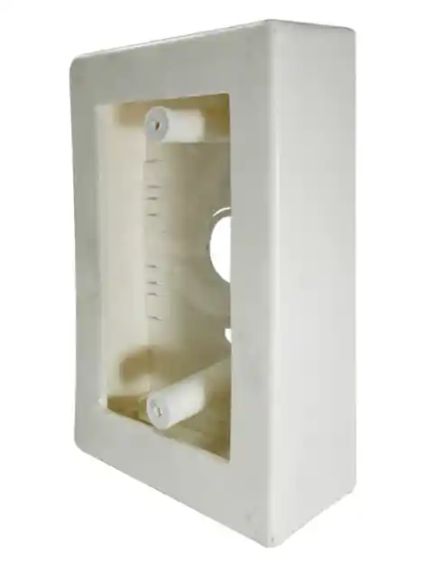 Caja De Derivación Rectangular Para Canaleta 2x4 Rg