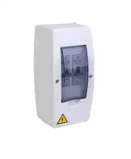 Caja De Breaker De Riel De 1 Y 2 Circuitos Ciles
