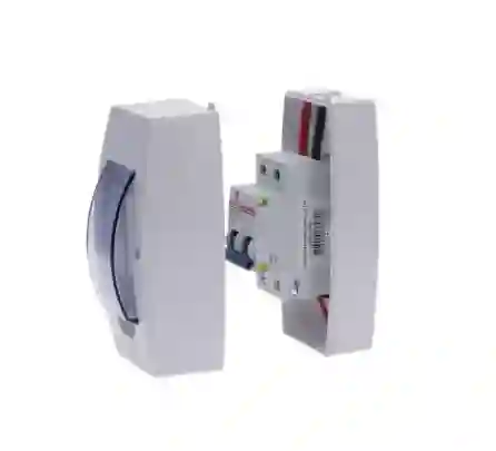 Caja De Breaker De Riel De 1 Y 2 Circuitos Ciles