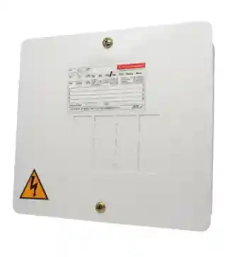 Caja De Breaker Metálica 4 Circuitos Certificada Square